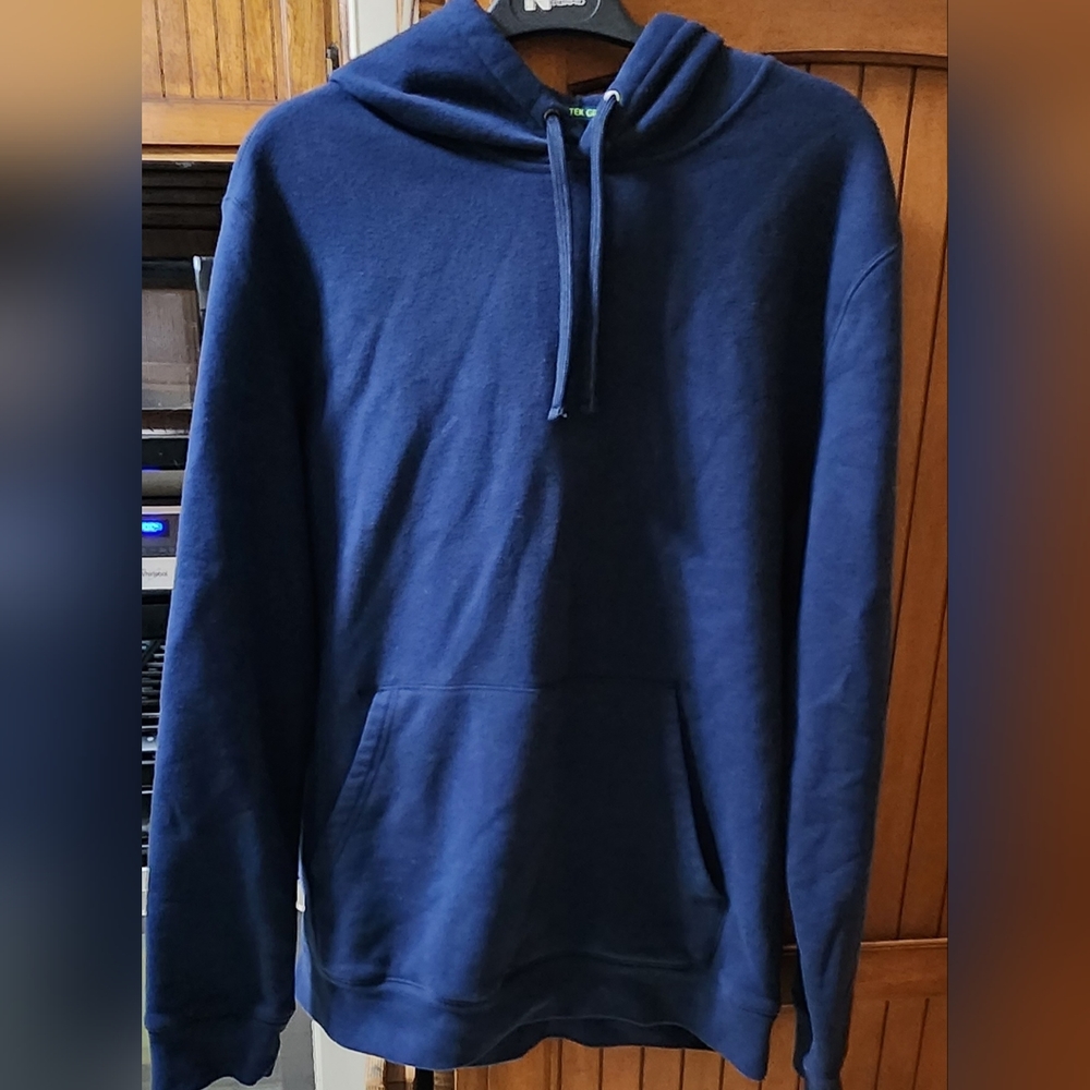 Large Tek Gear womans Navy blue hoodie